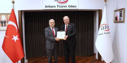 TOBB Üniversitesi Rektörü'nden Ankaralı patronlara ziyaret