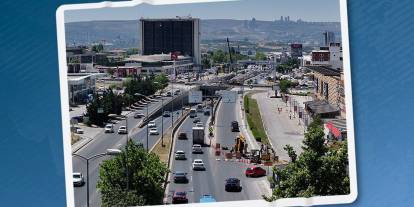 Ankara'da Anadolu Bulvarı Gimat Altgeçidi kapatıldı