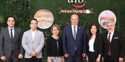 Tayvan heyeti Ankara'da: Patronlar ile toplantı yaptılar