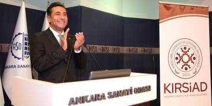 Ankara Sanayi Odası'ndan Kırşehirli iş insanına tebrik