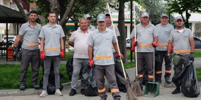Etimesgut’ta temizlik seferberliği: 150 personel sahaya indi