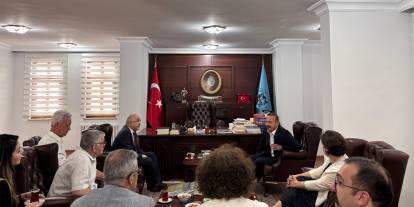 Anahtar Parti heyeti Ankara'da Türk Ocakları'nı ziyaret etti