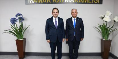 Başkan, yeni Mamak Kaymakamı Nebi Kaya’ya 'hoşgeldin' dedi