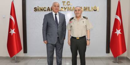 Kara Kuvvetleri Komutanlığı'ndan Sincan'a üst düzey ziyaret
