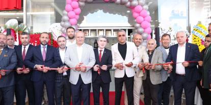 Ankara'nın ticaret patronundan yeni işletmeye hayırlı olsun ziyareti
