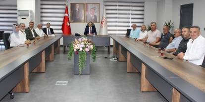 Mamak Kırşehirliler Derneği’nden kaymakam Kaya’ya ziyaret