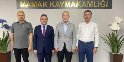 Eski Altındağ Belediye Başkanı Asım Balcı Mamak'ı ziyaret etti