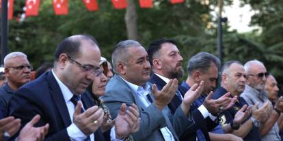 Keçiören’de 15 Temmuz anma programı: Şehitler dualarla anıldı