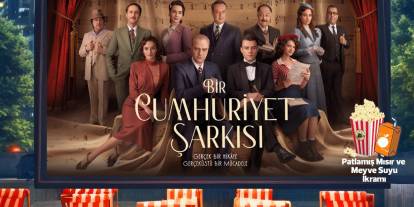 Yenimahalle Karşıyaka Pazar Yeri'nde açık hava sinema keyfi