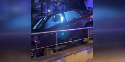 Mamak’ta yürekleri ağza getiren kaza: Neyse ki ucuz atlatıldı