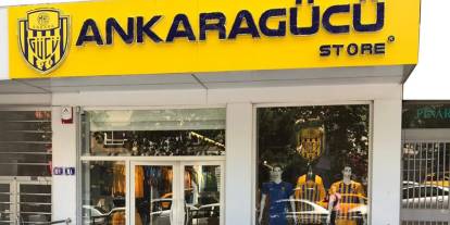 Ankaragücü Store'un adı değişti: "Mühimmat Deposu"
