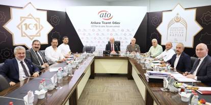 Ankara Ticaret Odası'nda yönetim kurulu toplantısı yapıldı