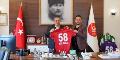 Başkan Özarslan Keçiörengücü heyetini ağırladı