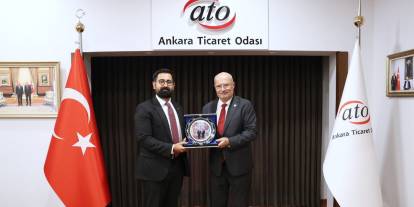 ATO Başkanı Gürsel Baran İsviçre heyetini ağırladı