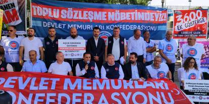 TEÇ-SEN Başkanı Demirel: Nöbetimiz haklarımızı alana kadar sürecek
