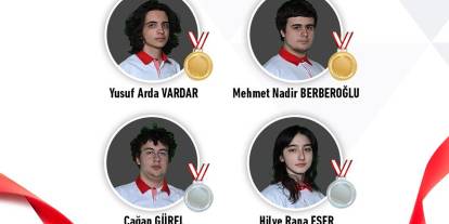 TÜBİTAK destekli öğrencilerden Biyoloji Olimpiyatı’nda büyük başarı