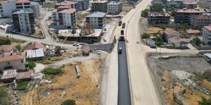 Ankara Büyükşehir Belediyesi’nden Gölbaşı’nda asfalt mesaisi
