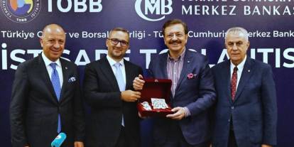Ankaralı patronlar Merkez Bankası Başkanı Karahan ile görüştü