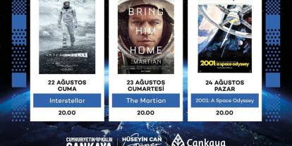 Çankaya’da Uzay Filmleri Festivali’nde final haftası