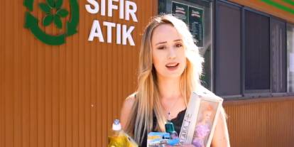 Gölbaşı’nda başlatıldı: Cam, karton ve yanık yağı atma topla, hediye kazan