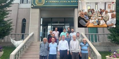 Bakımevinde kalan vatandaşlar termal otelde ağırlandı