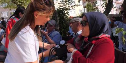 Büyükşehir emeklilerin sağlığını kontrol ediyor