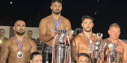 ASKİ sporcusu Feyzullah Aktürk Yağlı Güreş Ligi’nde ikinci oldu