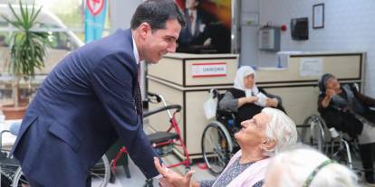 Ankara İl Sağlık Müdürü Demetevler'de huzurevini ziyaret etti