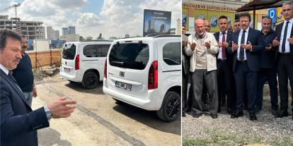 Ankara Şoförler Odası yeni araçlarına kavuştu: Toplu dua edildi