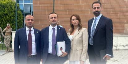 Ankara Barosu yetkilileri İstanbul Barosu davasına destek veriyor
