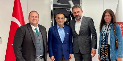 Ankara'da Türkiye Belediyeler Birliği’ne üst düzey ziyaret