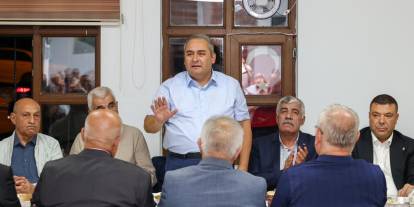 Keçiören'de başkan, AHİD Şubesi’nde hemşehrileriyle buluştu