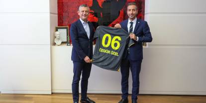 Ankaragücü ilk siyasi parti ziyaretini CHP'ye yaptı
