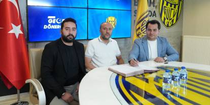 Ankaragücü Gece Dönercisi ile sponsorluk anlaşması yaptı