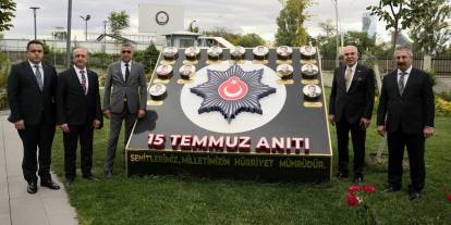 MHP Ankara teşkilatı Emniyet Müdürü’nü makamında ziyaret etti