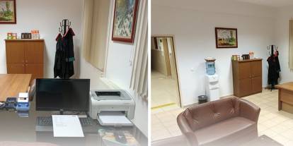 Ankara Barosu Haymana Adliyesi'ndeki avukat odasını yeniledi