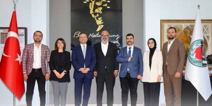 Anahtar Parti yetkilileri Ankara Barosu’nu ziyaret etti