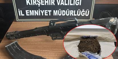 Kırşehir’de uyuşturucu şoku: 70 bin de makaron ele geçirildi