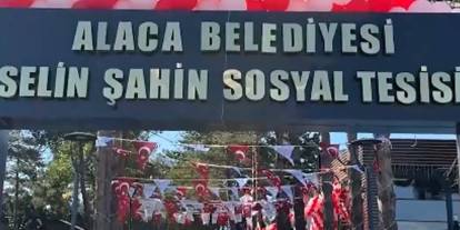 Veli Gündüz Şahin’in 19 yaşında ölen yeğeni adına yaptırıldı