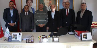 Mamak Kırşehirliler Derneği İYİ Partili yeni başkanı ziyaret etti