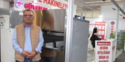 Avrupa’da ilk ve tek: Su israfını sıfırlayan buz makinesi