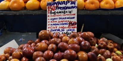 Hayat meyvesi hünnap Ankara'da tezgahlarda: Kilosu 150 TL