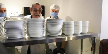 Etimesgut Ahi Kent Lokantası'ndan ilk görüntüler geldi: İçerisi tıklım tıklım