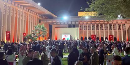 Ankaralı iş insanları Arabistan'da 29 Ekim'i kutladı