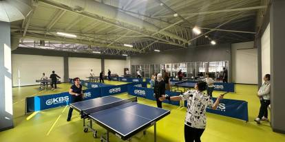 Ankara Altındağ’da öğretmenler masa tenisi turnuvasında buluştu