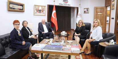 Ankaralı patronlar Başkent Üniversitesi heyetini ağırladı