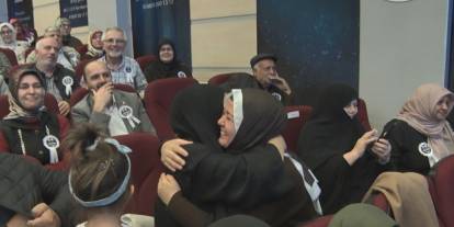 Ankara'da sevinç gözyaşları: Hacı adayları büyük heyecan yaşadı