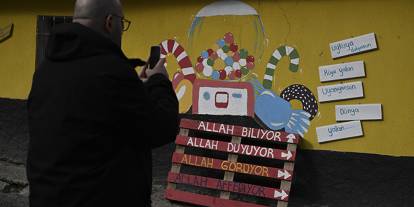 Ankara Elmadağ'da Renkliköy'ü her gün bin kişi ziyaret ediyor