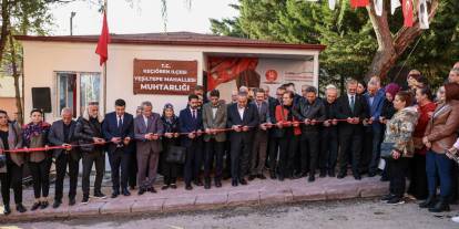 Keçiören’de Yeşiltepe Mahalle Muhtarlığı'nın yeni binası açıldı