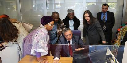 Nijerya heyeti Etimesgut'ta: Vakıf yöneticileri ile görüştüler